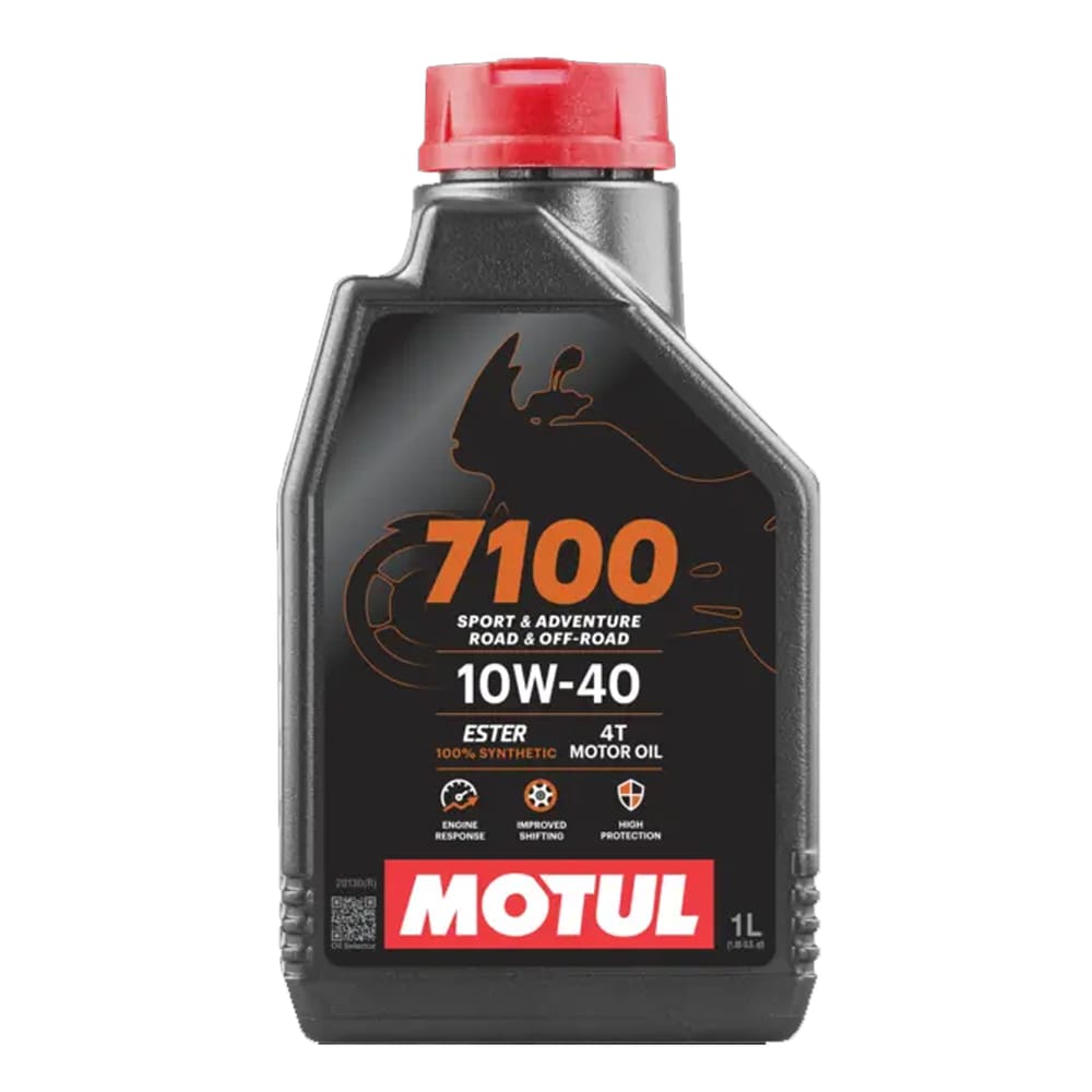 Óleo De Motor 4T Motul 7100 10W40 100% Sintético 1 Litro