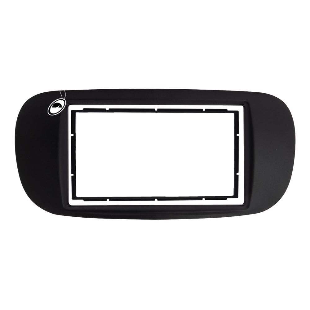 Moldura 7" Polegadas 2 Din Fiat 500 2007 a 2019