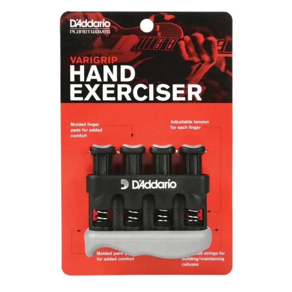 Exercitador Manual Varigrip Tensão Ajustável D`Addario  - PW-VG-01