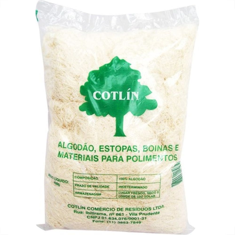 Estopa Cotlin Para Polimento Com 400G Bxf 400G