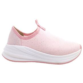 Tenis Infantil Menina Slip On Casual Dia a Dia Escola Passeio Jogging Calce Fácil Conforto Molekinha 2577.100