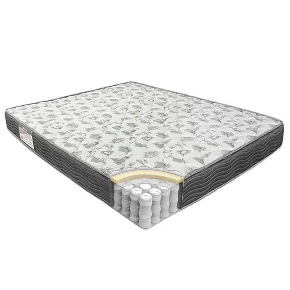 Colchão Casal  Molas Ensacadas SerenePrime 138x188x18 Cinza