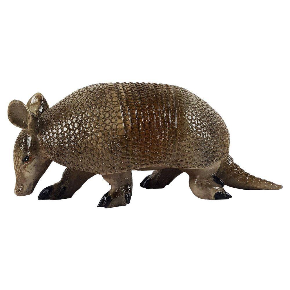 Tatu Grande De Resina Enfeite Decoração De Jardim