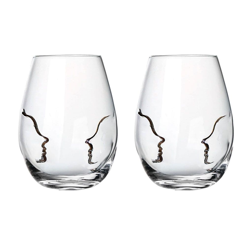 Jogo de 2 Copos em Cristal 580ml