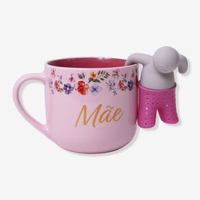 Caneca Com Infusor Mãe Florence – Zonacriativa