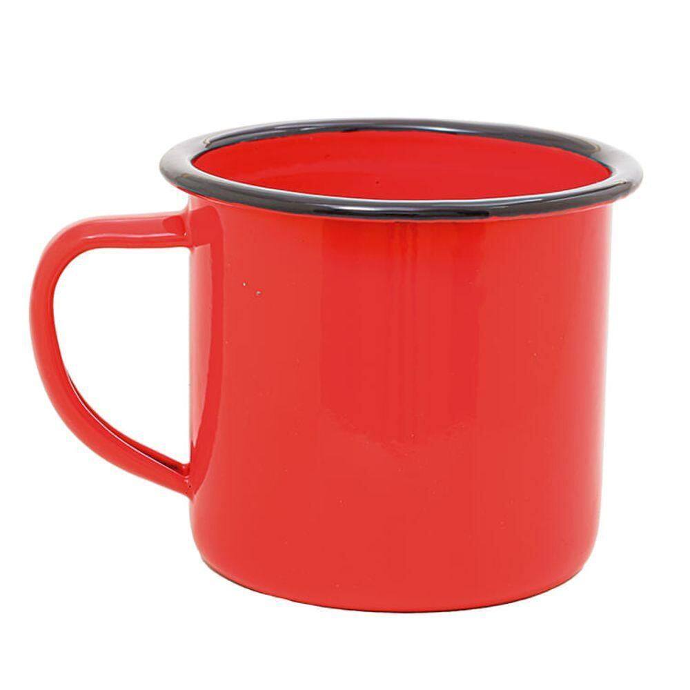 Dupla De Canecas Revestidas Red 360 Ml Mimo Style Ecn8vm