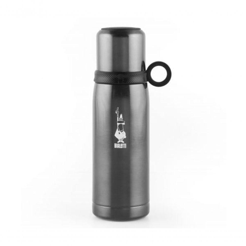Garrafa Thermos Aço Inox 460 Ml Chumbo - 10497101 Bialetti
