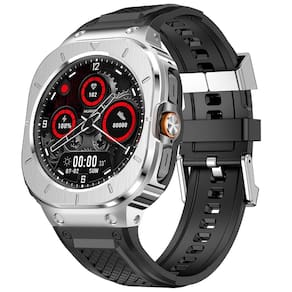 Pulseira de relógio com capa Deczone Silicone para Samsung Galaxy 47mm