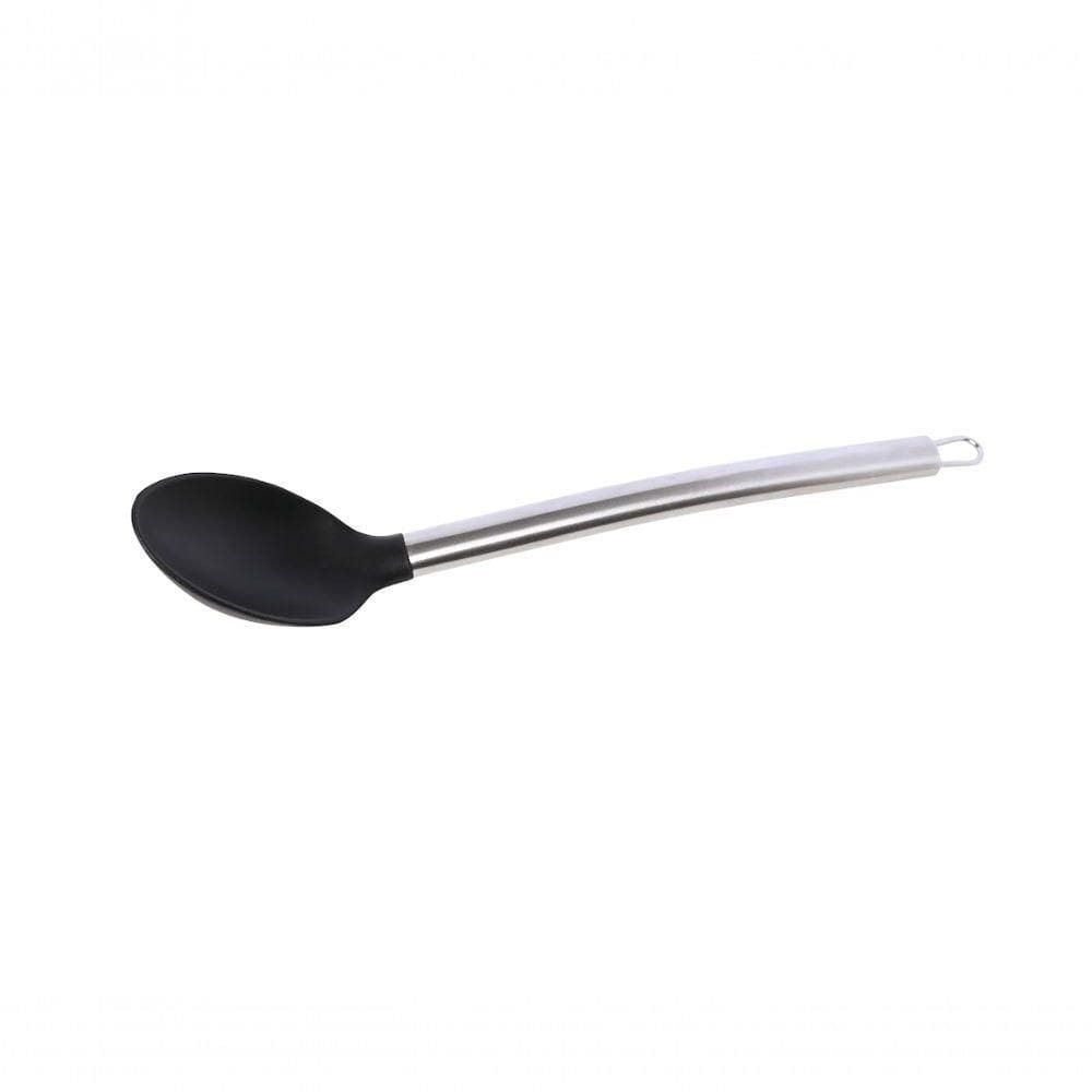 Jogo 2 Colheres Arroz Silicone Cabo Inox Pto 34 Cm Mimo Style