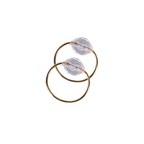Kit 4 Anéis Para Guardanapos 4cm X 3cm Cristalino Argola Decoração Dourado