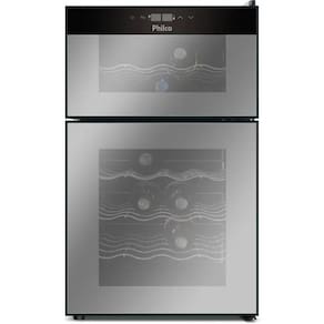 Adega Philco 69 Litros Display Digital 24 Garrafas Preto PAD24DZ Bivolt