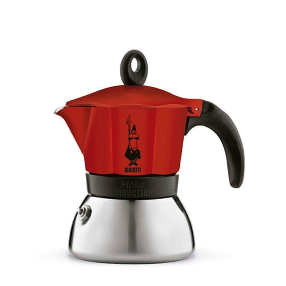 Cafeteira Bialetti Moka Induction Vermelha 6 Xícaras - 300 Ml 10010316