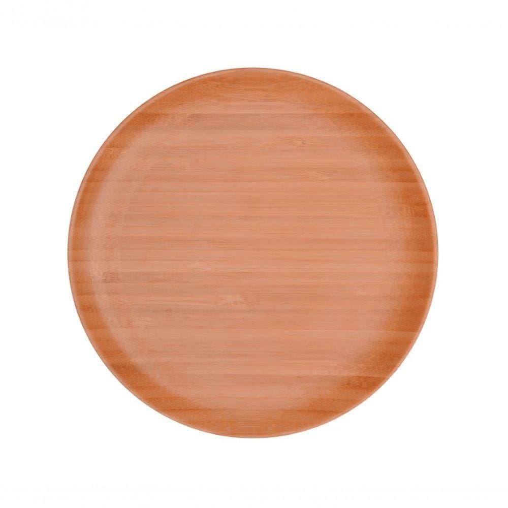 Jogo Com 4 Pratos Bambu 18 Cm Ecokitchen Mimo Style Bm22297