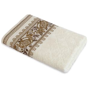Toalha De Banho Fio Penteado Jacquard - 70x140cm - Nice - Pérola