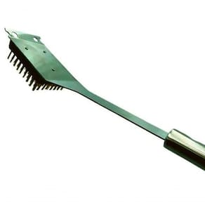 Escova Para Grelha Com Cabo Longo Em Inox 43.5 Cm - Mimo Style - Ah20300