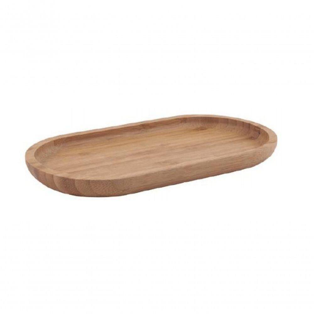 Bandeja Oval Ecokitchen Bambu 24 Cm - Mimo Style - Bm19132