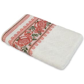 Toalha De Banho Fio Penteado Jacquard - 70x140cm - Nice - Branco
