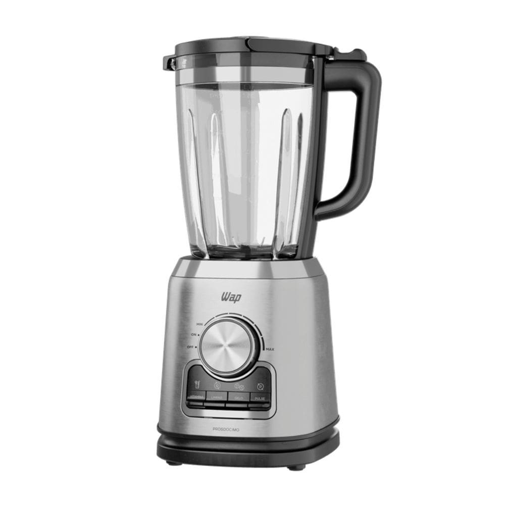 Liquidificador 2 Litros Wap Turbo 6 Lâminas Aço Inox