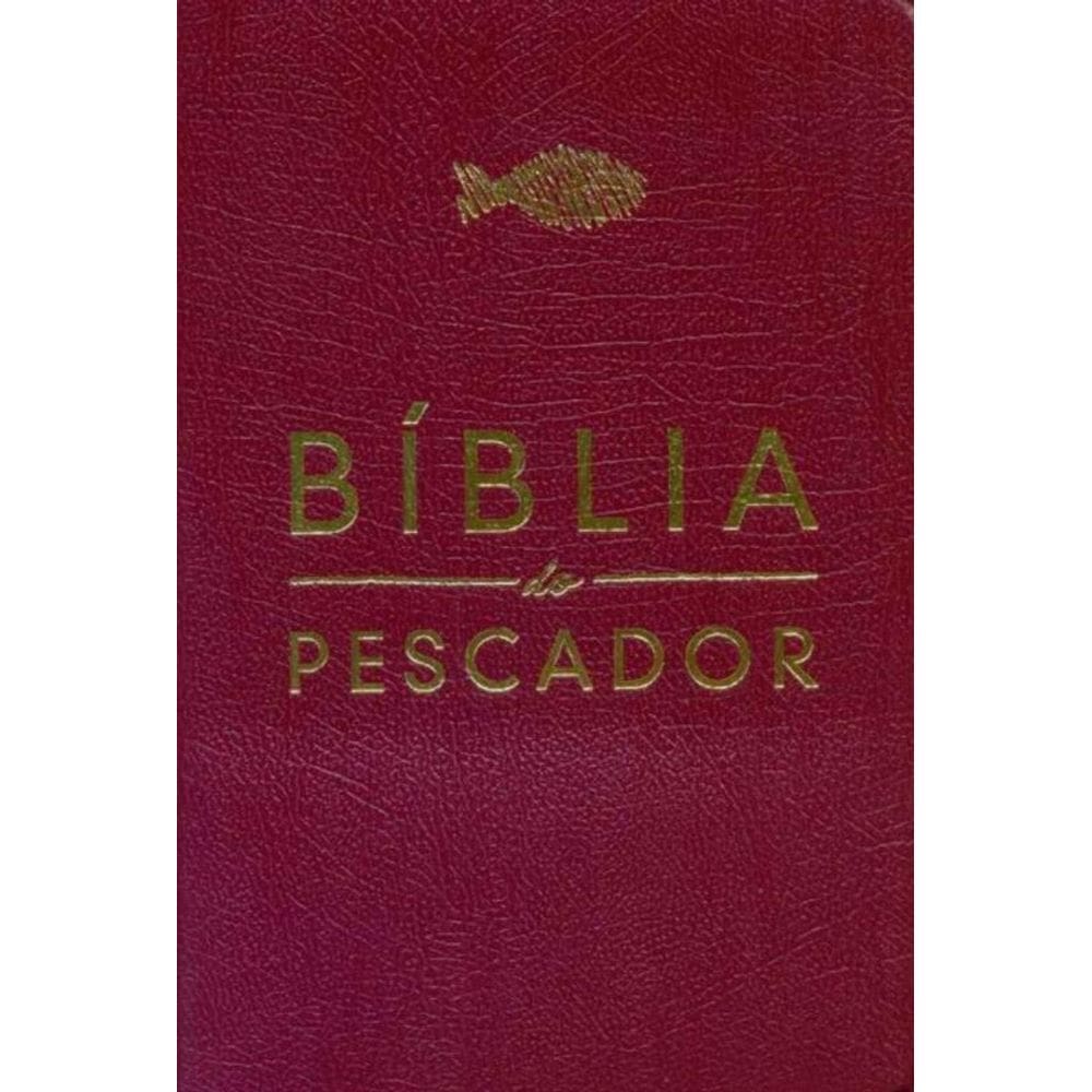 Biblia Do Pescador - Gd. Covertex - (Vinho)