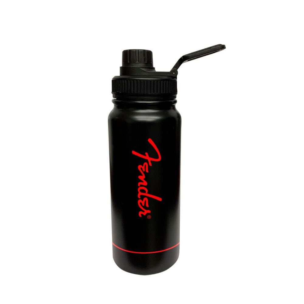 Garrafa Térmica Fender Com Rosca Vedação Abre e Fecha 600 ML