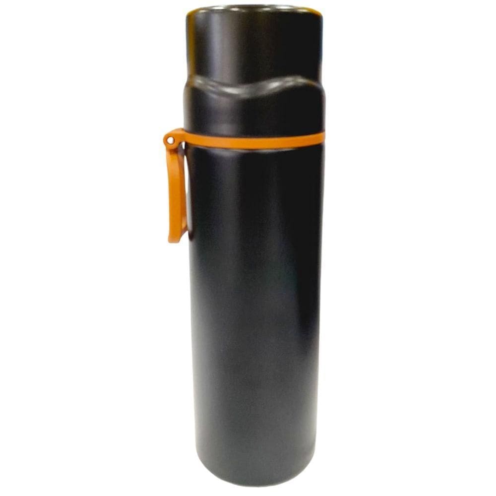 Garrafa Térmica com Copo 450ml 2443694 Preto - Quanhe