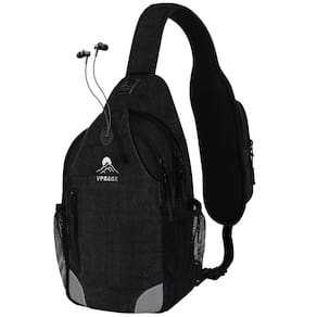 Bolsa Crossbody Sling VPBAGE para homens e mulheres à prova d`água
