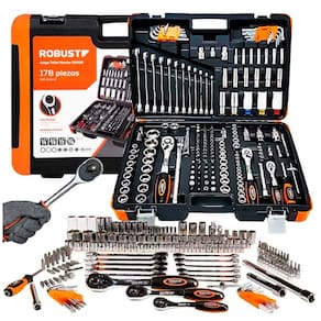 Jogo Gedore Solid Robust 5000R Oficina Master 178 Peças + Maleta