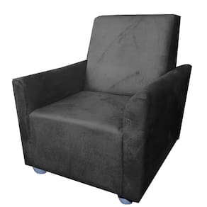 Poltrona Cadeira Sofa Infantil Kids Angel Preto