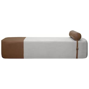 Puff Recamier Orgânico Diamante Queen Size 160cm Bouclê Facto - SOFA STORE