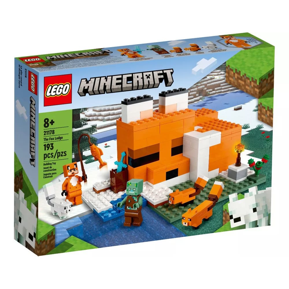Lego Minecraft 21178 Pousada da Raposa 193 pçs