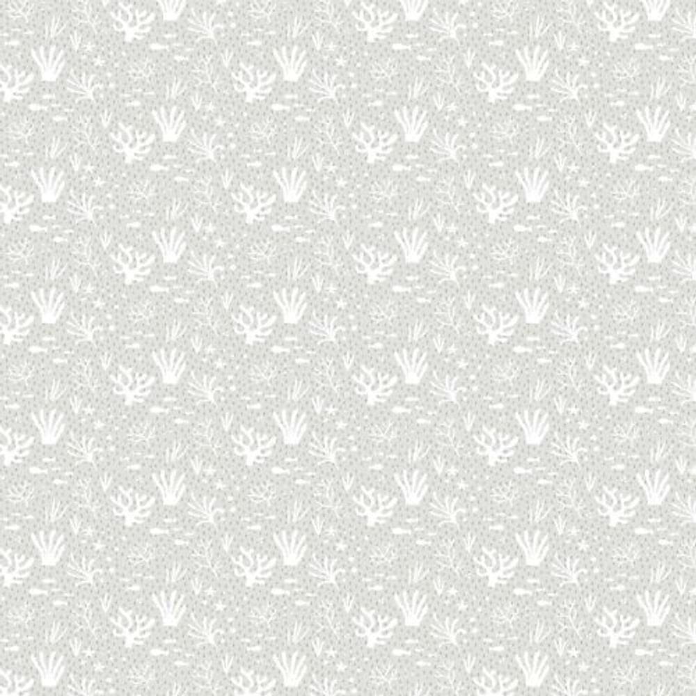 Papel De Parede Happy Infantil Cinza 14853