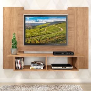 Painel para Tv até 48 Polegadas 120cm com Nicho Mel