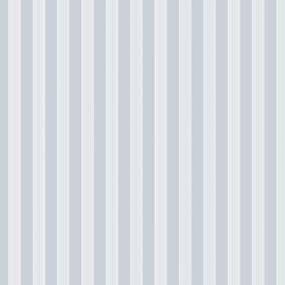 Papel De Parede Happy Listrado Azul 12386