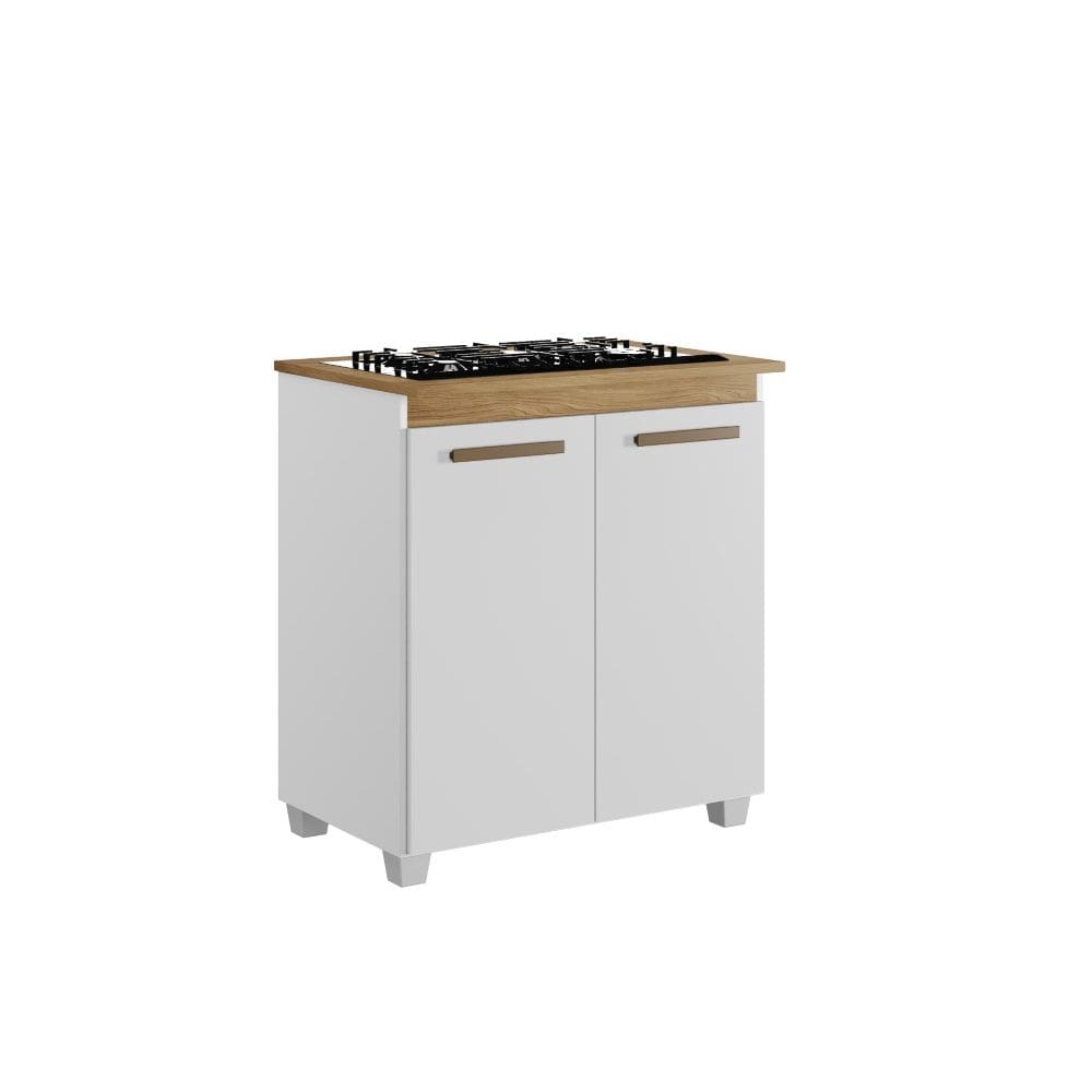 Balcão para Cooktop 4 Bocas Fox Arte Móveis