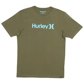 Camiseta Hurley O&O Solid Over WT25 Masculina Militar