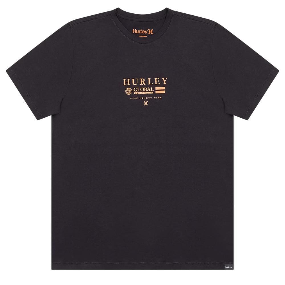 Camiseta Hurley Globo WT25 Masculina Preto