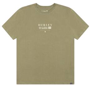 Camiseta Hurley Globo WT25 Masculina Militar