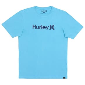 Camiseta Hurley O&O Solid Over WT25 Masculina Azul Claro