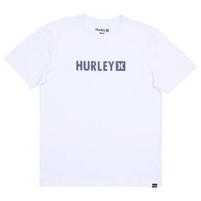 Camiseta Hurley Square WT25 Masculina Branco/Marinho