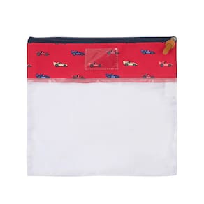 Saquinho Organizador Kids Carros Vermelho - Masterbag