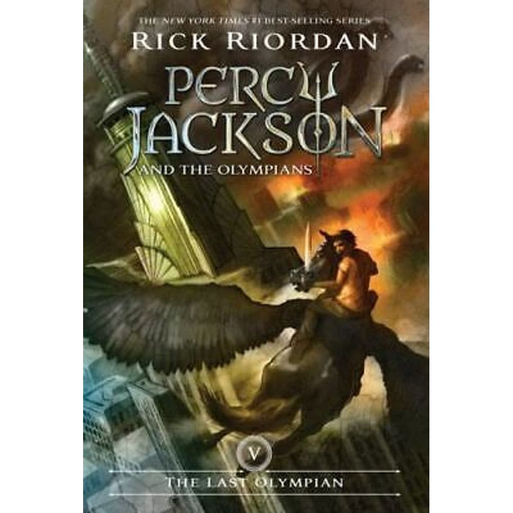 The Percy Jackson And The Olympians Book Five Last Olympian