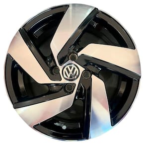 Jogo 4 Rodas Ramlow P-7040 Golf GTI 2021 Aro 15 4 X 99 Preto Diamante Tala 6 ET 38