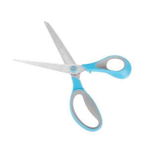 Tesoura Multiuso sem Ponta 14 cm 2444318 Azul - Quanhe