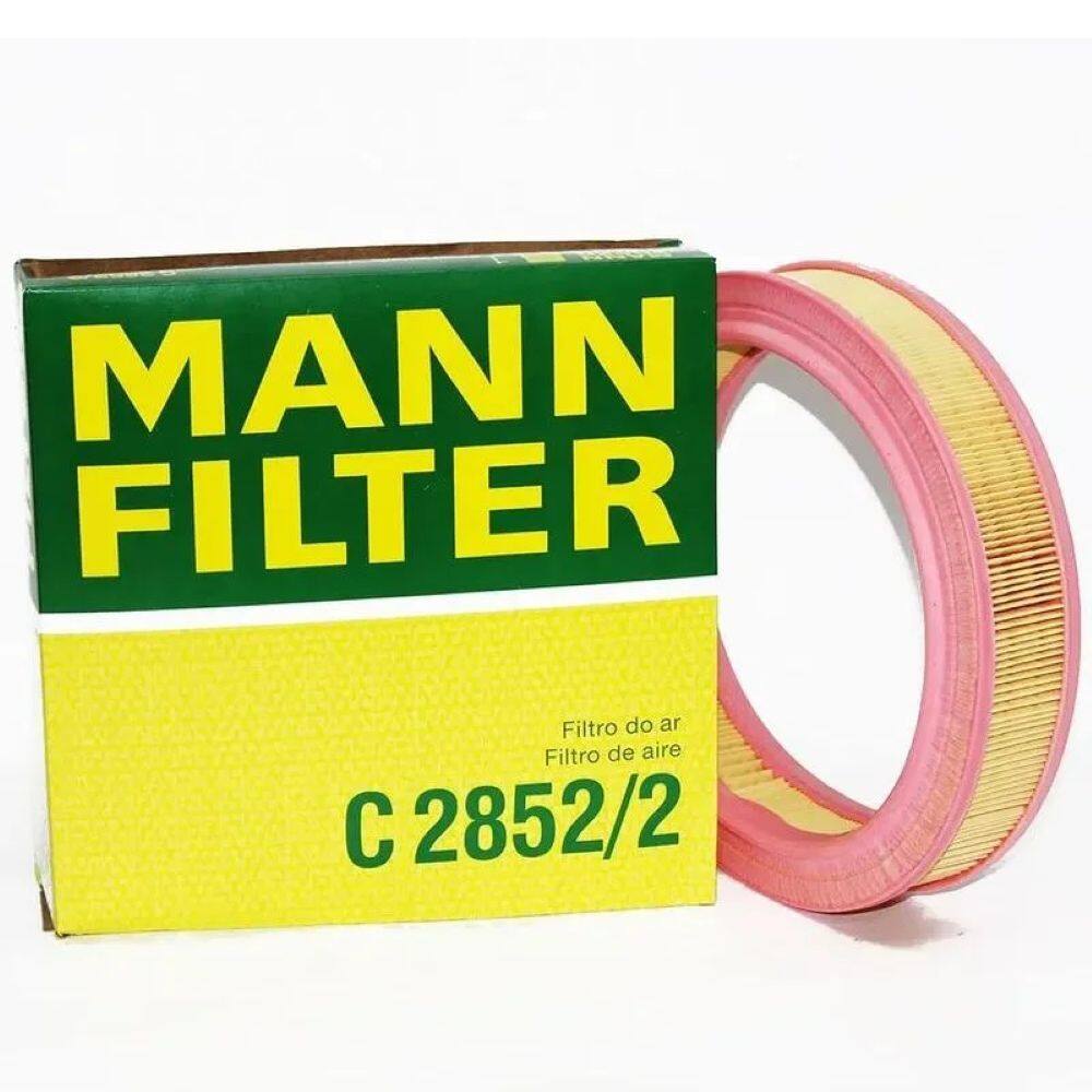 Elem. Filtrante Do Ar  Mann Filter - C2852/2 -   Belina Ii / Del Rey / Versailles /Marajó /Opala / Caravan / Gurgel