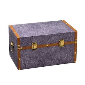 Báu Decorativo em MDF Azul 32cm 15406-PL