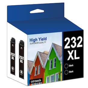 Cartuchos de tinta orrowch 232XL pretos para Epson XP-4200 XP-4205