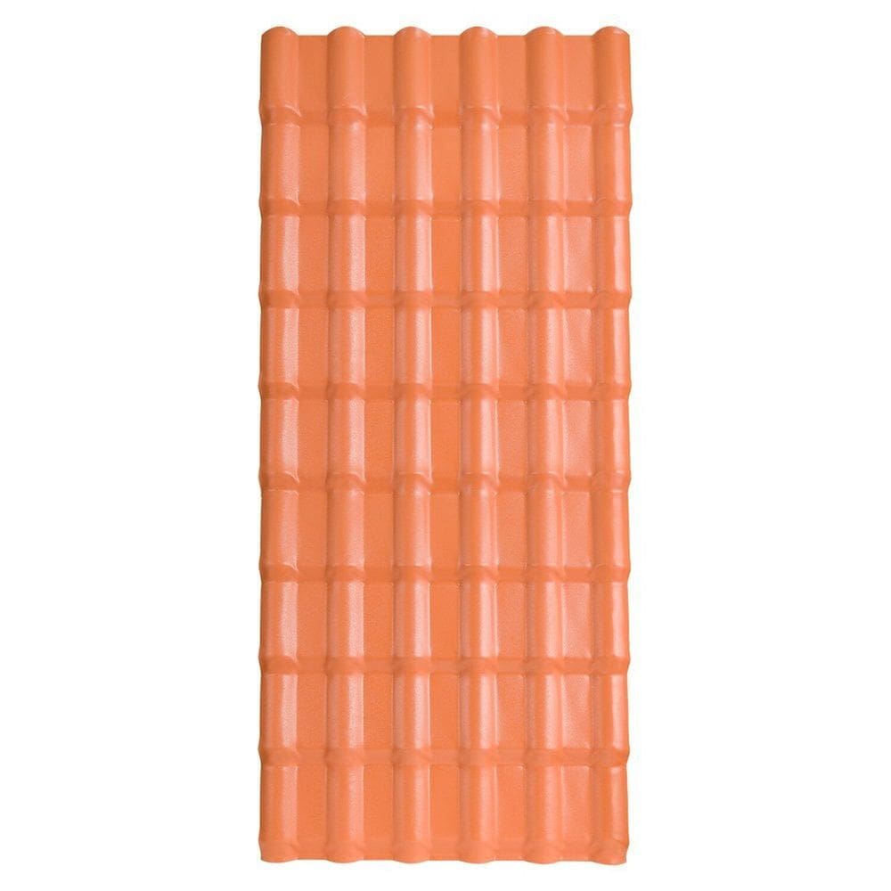 Telha Plan Pvc 1,98cm X 0,88cm X 1,6cm 6 Ondas