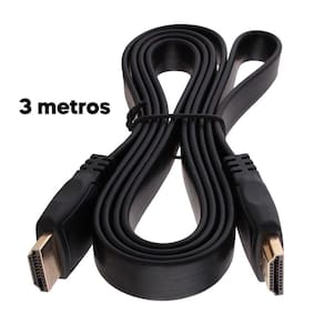 Cabo Hdmi 3 Metros 4K Hd Full Hd Perfeitojogos E Filmes