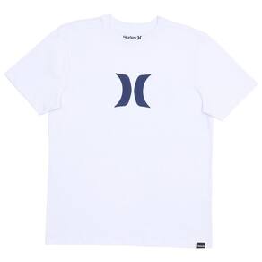 Camiseta Hurley Icon Over WT25 Masculina Branco/Marinho