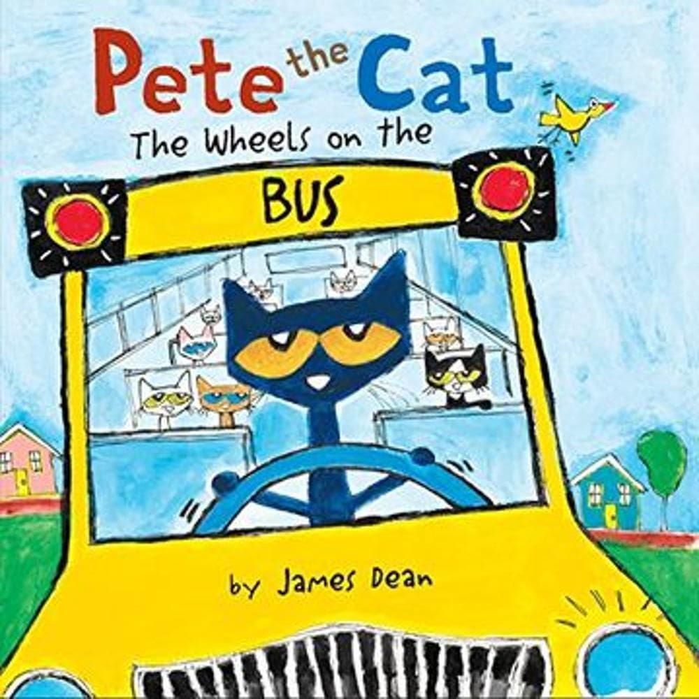 Pete Cat Wheels Bus         Bb